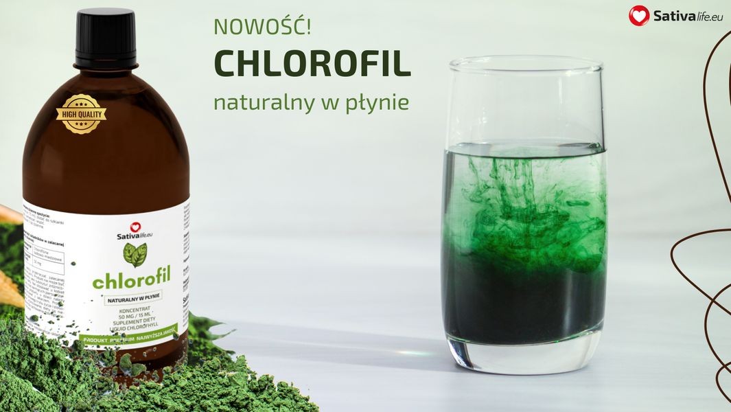 Butelka chlorofilu